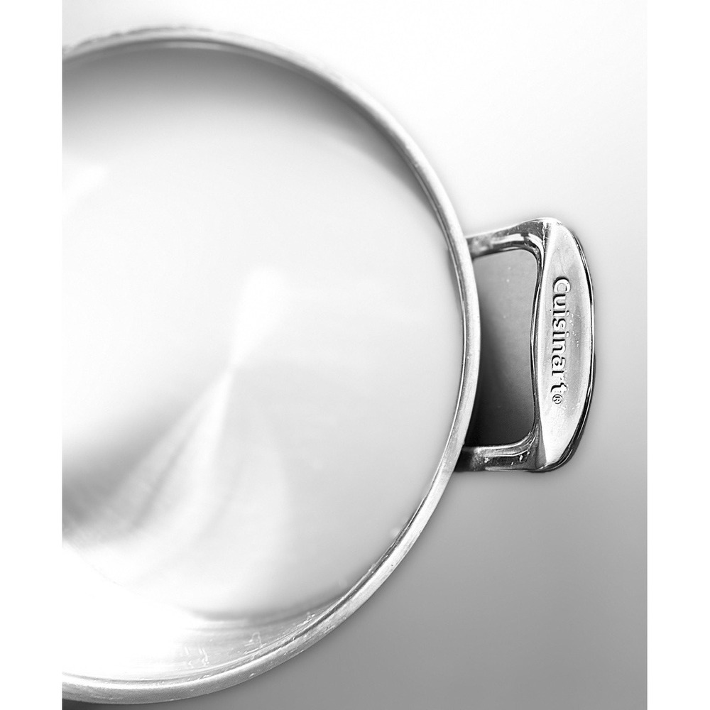 Cuisinart Sauté Pan 3.5 Qt.   #733-24H Stainless Steel Helper Handle No Cover - Picture 4 of 9